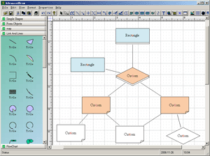 UCCDraw Flow/Diagramming Component screenshot